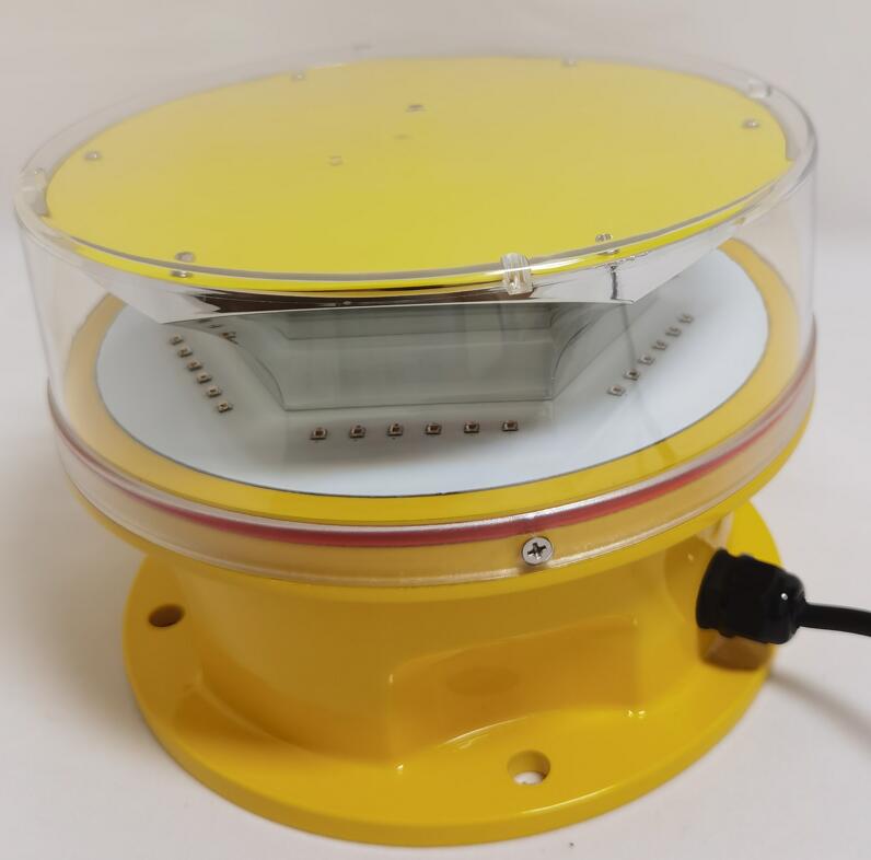 solar powered aircraft warning lights